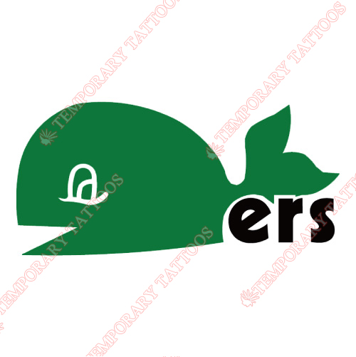 New England Whalers Customize Temporary Tattoos Stickers NO.7131